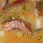 Гороховый суп рецепт с копчеными ребрышками.